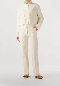 beige second female pantalon lui new trousers