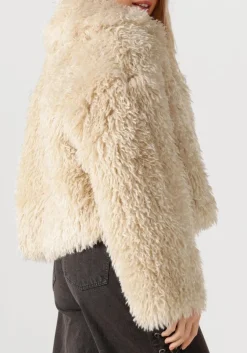 beige second female teddy jas ophie jacket