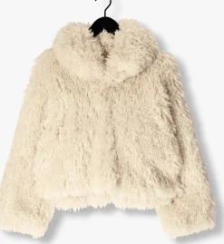 beige second female teddy jas ophie jacket