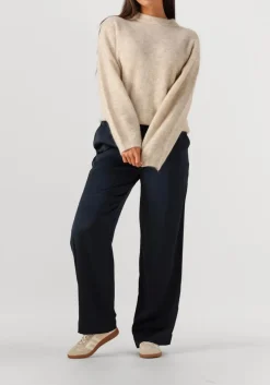 beige second female trui beate knit o-neck