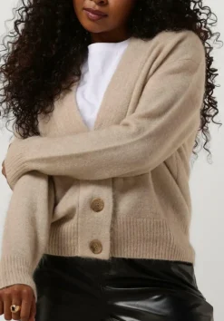 beige second female vest brooklyn knit cardigan