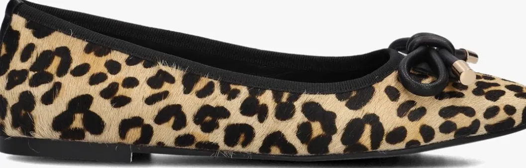 beige stefano lauran ballerina's ss36100