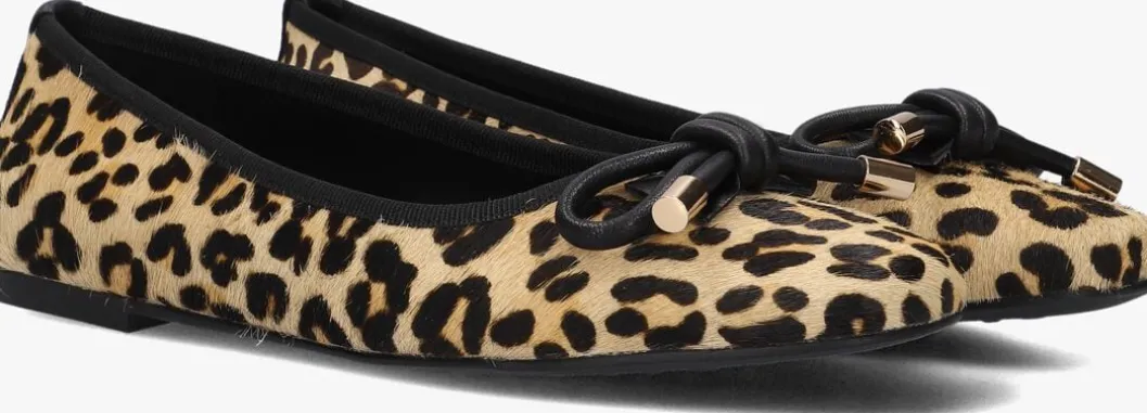 beige stefano lauran ballerina's ss36100