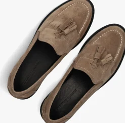 beige stefano lauran loafers 11887