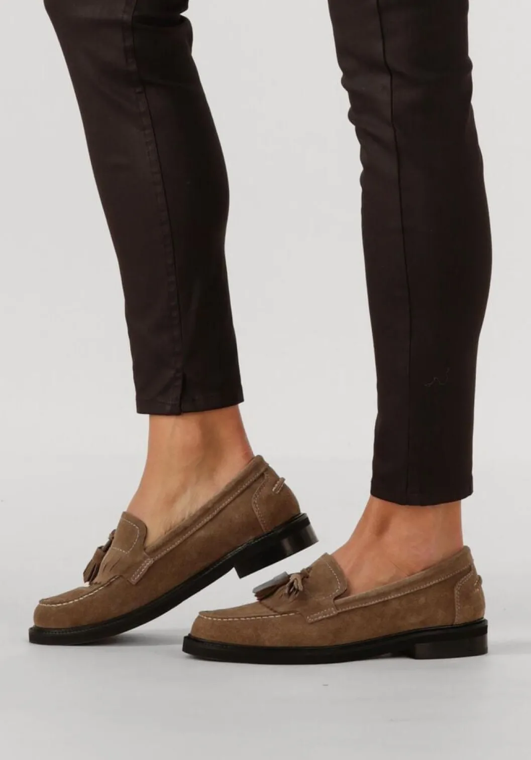 beige stefano lauran loafers 11887