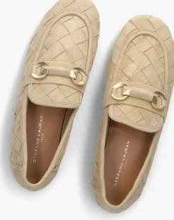 beige stefano lauran loafers d24063