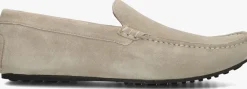 beige stefano lauran mocassins 2 gesp bio slipper