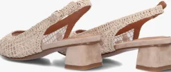 beige stefano lauran slingbacks d24059