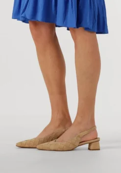 beige stefano lauran slingbacks d24062