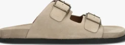 beige stefano lauran slippers 2 gesp bio slipper 1