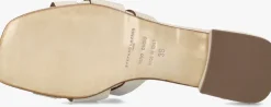 beige stefano lauran slippers 24050