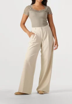 beige summum pantalon trousers uni