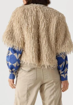 beige summum top shortsleeve jacket faux