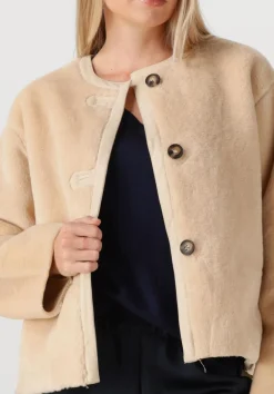 beige suncoo vest elton