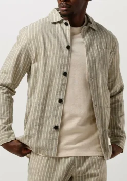 beige the goodpeople overshirt jelin