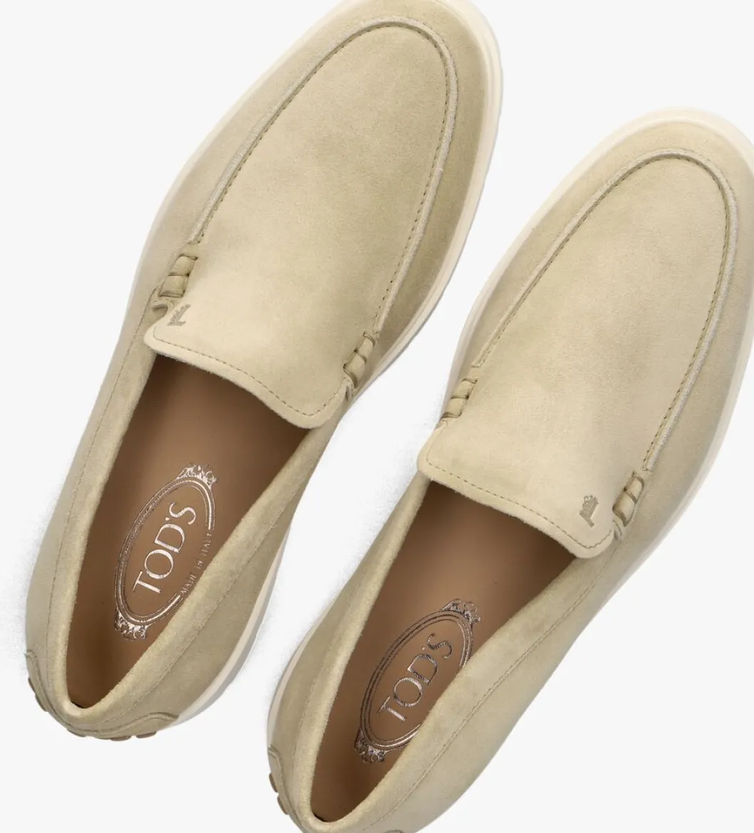 beige tod's instappers pantofola ibrido estivo 59k