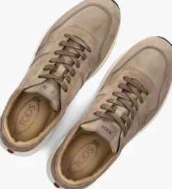 beige tod's lage sneakers xxm79k0z281j17553j