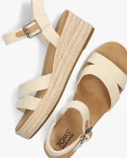 beige toms sandalen audrey