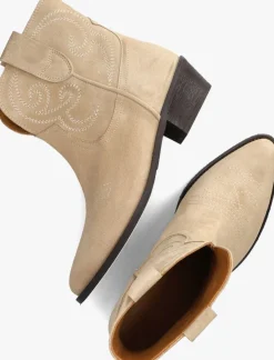 beige toral enkellaarsjes puja