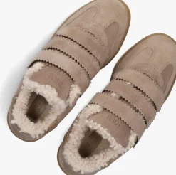 beige toral lage sneakers rem-fury