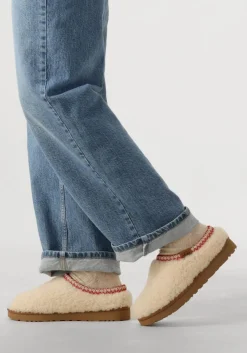 beige ugg instappers tasman maxi curly