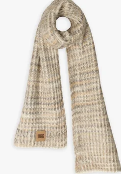 beige ugg sjaal chunky space dye scarf