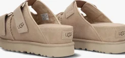 beige ugg slippers w goldenstar hi slide