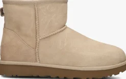 beige ugg vachtlaarzen w classic mini ii