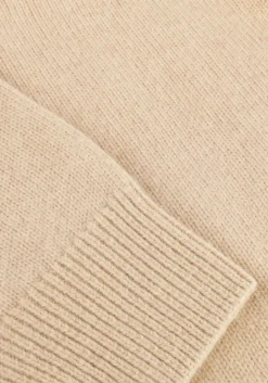 beige vanessa bruno trui ballerine pull col montant