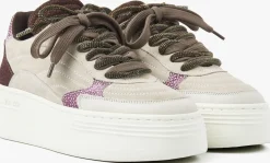 beige via vai lage sneakers isa josie