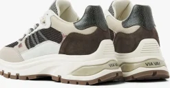 beige via vai lage sneakers liz dae