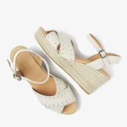 beige via vai sandalen met hak luisa ayla