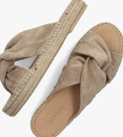 beige via vai slippers mondi luz