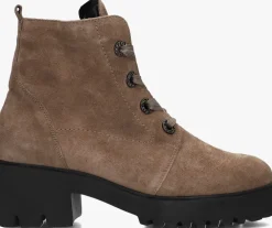 beige waldlaufer enkellaarsjes 608802