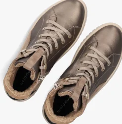 beige waldlaufer sneakers combi h rits sneaker