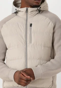 beige woolrich jack matt stretch hybrid