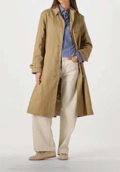 beige woolrich trenchcoats utility coat