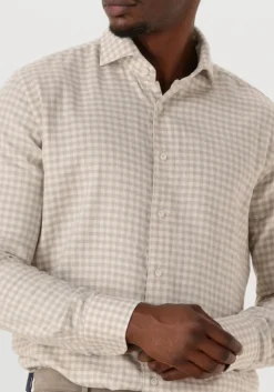 beige xacus casual overhemd 91338 721ml