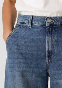 blauwe 7 for all mankind barrel jeans bonnie trouser