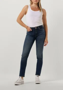 blauwe 7 for all mankind skinny jeans roxanne luxe vintage