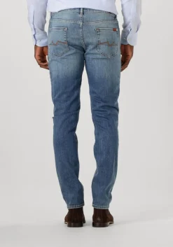 blauwe 7 for all mankind slim fit jeans slimmy tapered