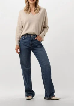 blauwe 7 for all mankind wide jeans tess trouser