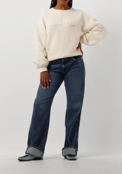 blauwe 7 for all mankind wide jeans tess trouser