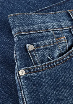 blauwe 7 for all mankind wide jeans marie wide leg artifact