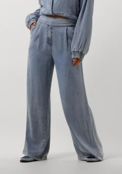 blauwe aaiko pantalon rocia ten 522