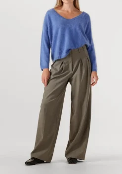 blauwe absolut cashmere trui soeli