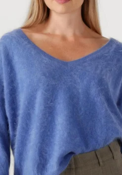 blauwe absolut cashmere trui soeli