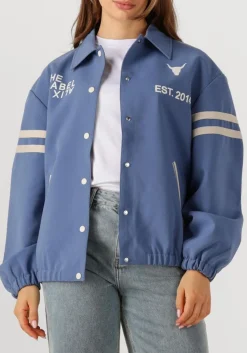 blauwe alix the label jack ladies woven sport bomber