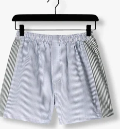 blauwe antik batik korte broek martin short