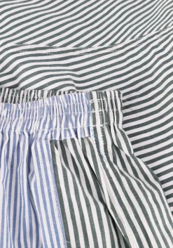 blauwe antik batik korte broek martin short